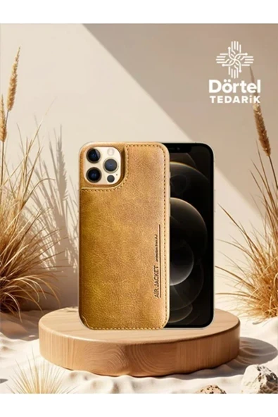 DEERDERİ Helen İphone Hakiki Deri Telefon Kılıfı Iphone 13 Pro Max ürün görseli 1