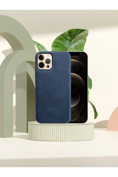 DEERDERİ Juno İphone Hakiki Deri Koruyucu Kılıf Iphone 13 Pro ürün görseli 1