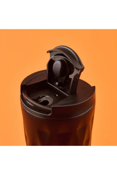 Tohana H2o Termos Kupa 400 ML Siyah - Resim 2