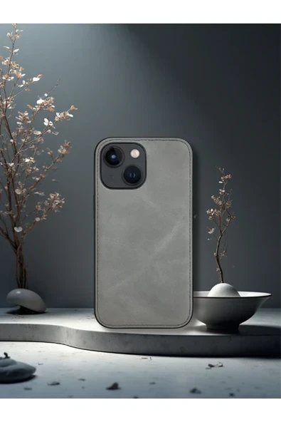 DEERDERİ Juno İphone Hakiki Deri Koruyucu Kılıf Iphone 13/14/15 ürün görseli 1