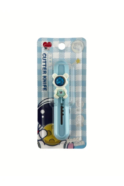 Ayı Astronot Mini Maket Bıçağı 1 Adet ürün görseli 1
