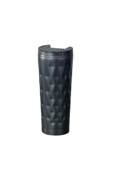 Tohana H2o Termos Kupa 400 ML Siyah - Resim 4