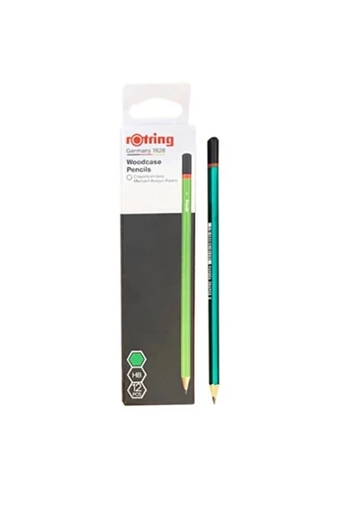 Rotring Mercanlı Kurşun Kalem 12'li Set ürün görseli 1