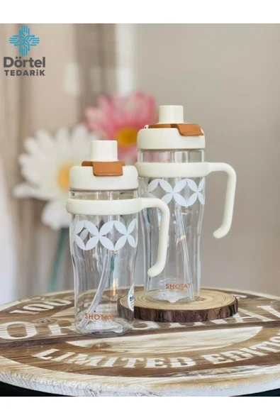 Tohana H2o Tritan Saplı Pipetli Matara 1250 ML ürün görseli 1