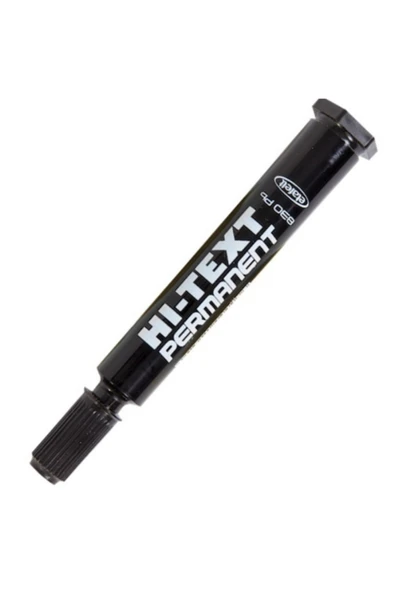 Hi-Text Markör Permanent Yuvarlak Uçlu Siyah 830Pb ürün görseli 1