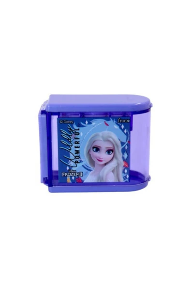 Kalemtıraş Frozen Hazneli 3 Bıçaklı Mor 44676 ürün görseli 1