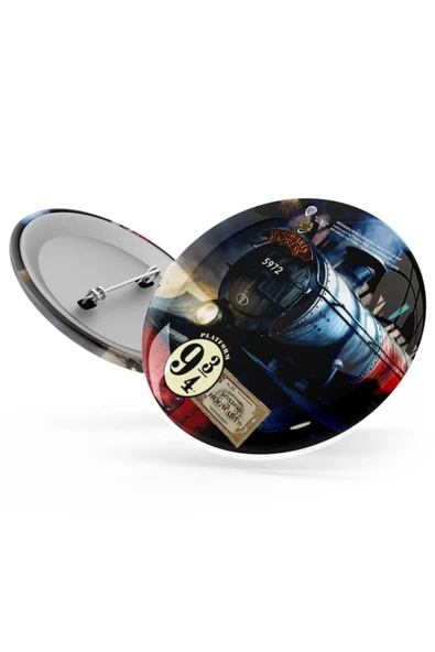 Rozet Harry Potter Hogwarts Express - Resim 2
