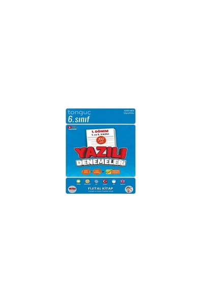 Tonguç 6. Sınıf Yazılı Denemeleri 1. Dönem 1 ve 2. Yazılı ürün görseli 1