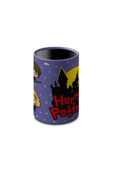 Harry Potter Lisanslı Metal Yuvarlak Masa Kalemliği ürün görseli 1