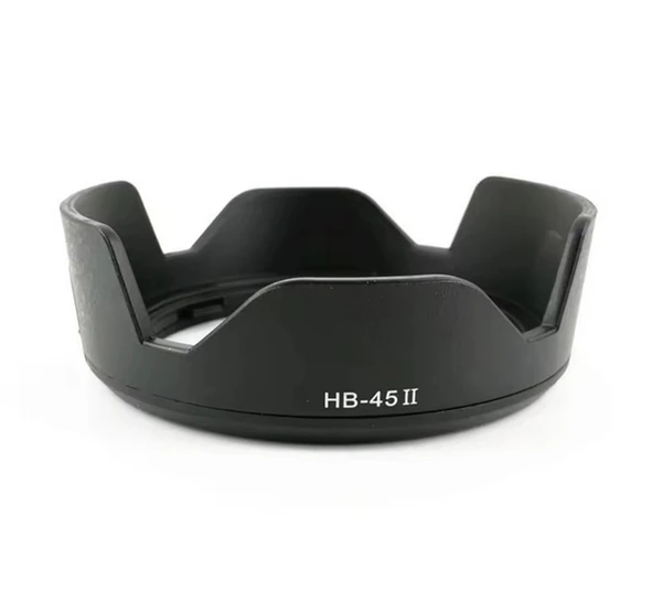 Ayex HB-45II Parasoley, Nikon AF-S DX 18-55mm f/3.5-5.6G / VR / VR II Uyumlu Lens Hood ürün görseli 1