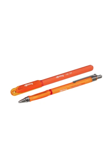 Rotring Okul Seti Visuclick+Jel 0.7 MM Turuncu - Resim 2