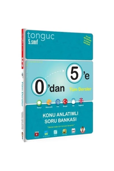Tonguç 0' Dan 5' E Tüm Dersler Konu Anlatımlı Soru Bankası ürün görseli 1