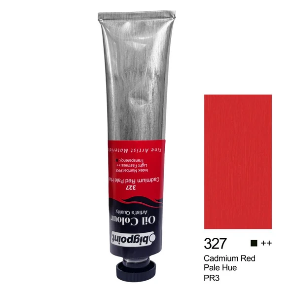 Bigpoint Yağlı Boya 200 ml Cadmium Red Pale Hue 327 ürün görseli 1