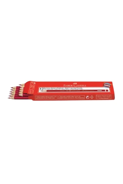 Faber-Castell Kopya Kalemi Kırmızı 12 Li 113 1410000 ürün görseli 1