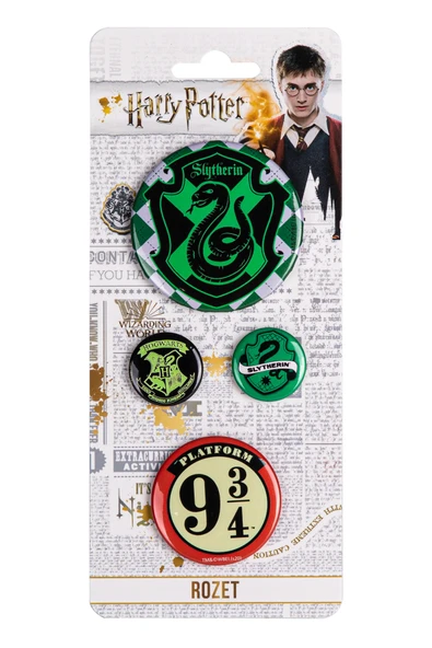Rozet & Broş Harry Potter Slytherin Platform Warner Bros Lisanslı ürün görseli 1