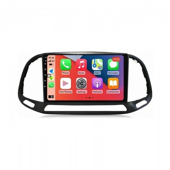 FOR-X FİAT DOBLO 2015-2022 9''HD ANDROİD-2GB RAM-32GB-KABLOSUZ CARPLAY-WİFİ-BT-FM-MP3-HD KAMERA ürün görseli 1
