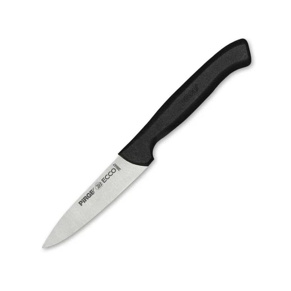38047 Ecco Düz Sebze Bıçağı 9 cm - Siyah ürün görseli 1