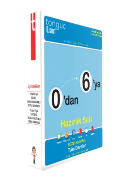 6. Sınıf 0 Dan 6 Ya Konu Anlatımlı Soru Bankası Seti ürün görseli 1