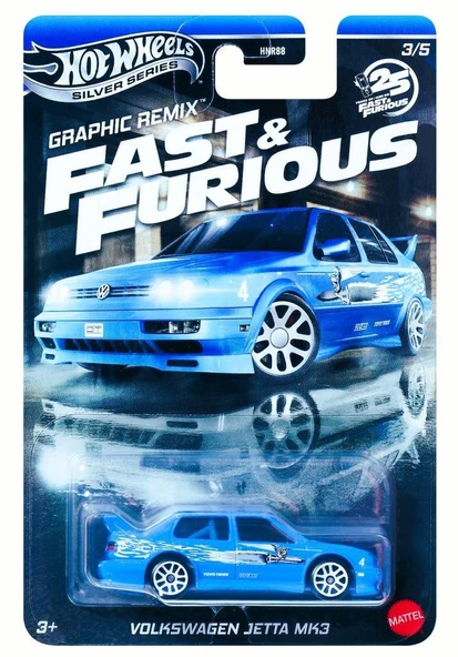 Fast & Furious VOLKSWAGEN JETTA MK3 JBY46-HNR88 ürün görseli 1