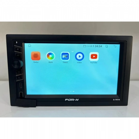 X-707A UYUMLU ANDROİD 7 İNÇ DOUBLE TEYP 4/64 PRO - Resim 2
