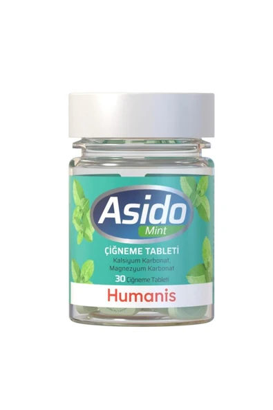 ASİDO MİNT ÇİĞNEME 30 TABLET ürün görseli 1