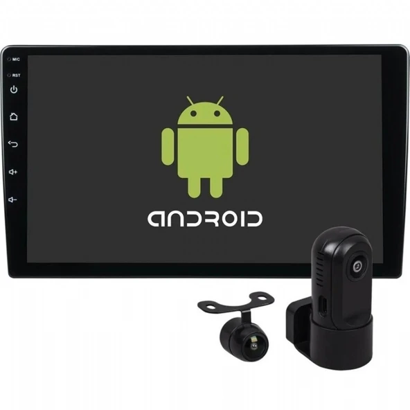 FOR-X TOYOTA COROLLA (1993-1998) 9'' -4+64GB- ÖN KAYIT KAMERA-MİKROFON-CARPLAY-WİFİ-FM-HD KAMERA ürün görseli 1
