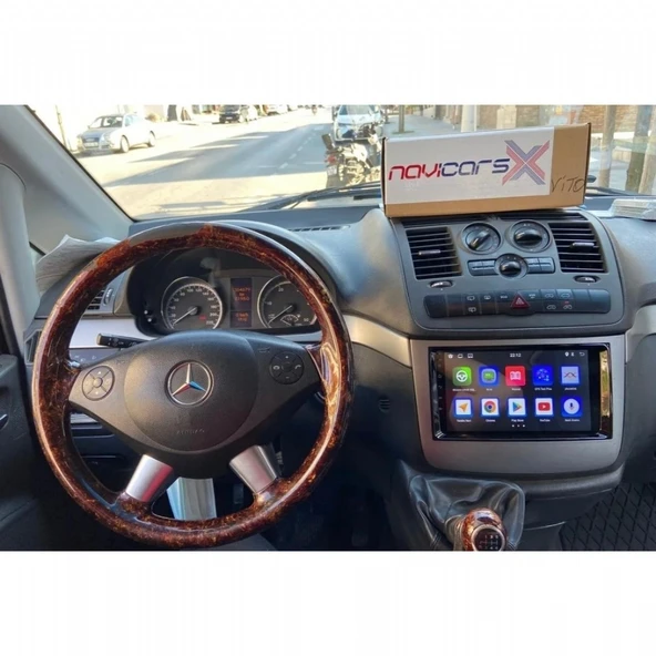 MERCEDES VİTO VİANO SPRİNTER VW CRAFTER İLE UYUMLU ANDROİD CARPLAY 4/64GB ürün görseli 1