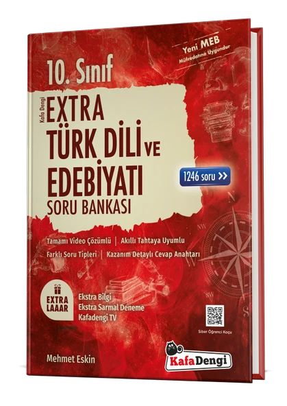 10.sınıf Extra Türk Dili Edebiyatı Soru Bankası Kafadengi ürün görseli 1