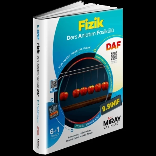 Miray 9.Sınıf Fizik Ders Anlatım Fasikülü ürün görseli 1