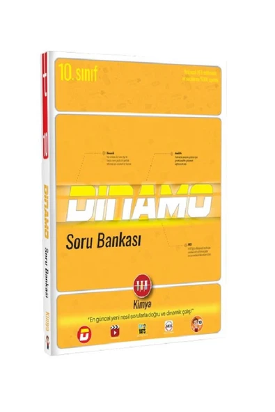 Tonguç 10. Sınıf Dinamo Kimya Soru Bankası ürün görseli 1