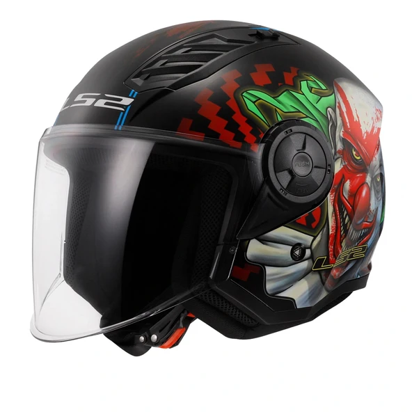 LS2 AIRFLOW 2 HAPPY DREAMS MAT KASK ürün görseli 1