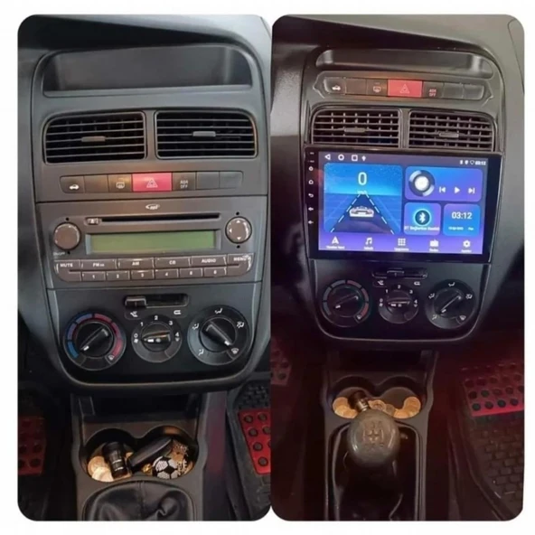 FİAT LİNEA ANDROİD CARPLAY MULTİMEDYA KAMERA 2/32GB - Resim 2