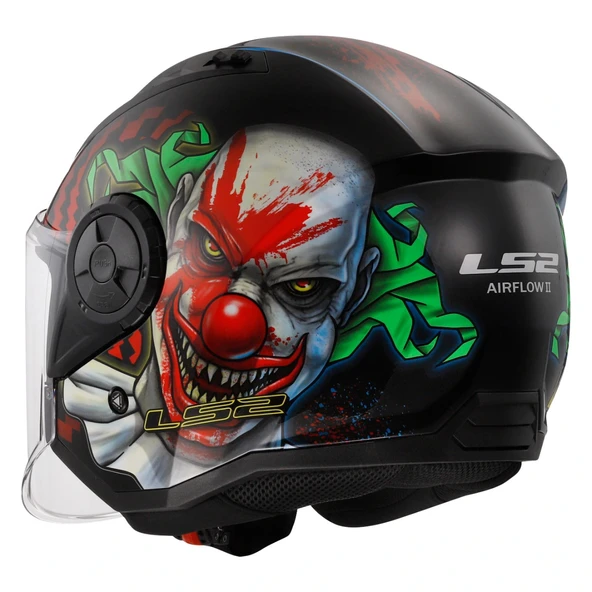 LS2 AIRFLOW 2 HAPPY DREAMS MAT KASK - Resim 3
