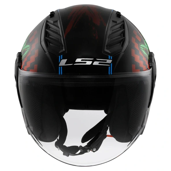 LS2 AIRFLOW 2 HAPPY DREAMS MAT KASK - Resim 5