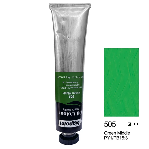 Bigpoint Yağlı Boya 200 ml Green Middle 505 ürün görseli 1