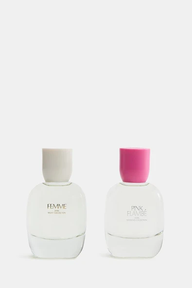 ZARA FEMME + PINK FLAMBÉ EDT 2x30ML (1.0 FL. OZ). ürün görseli 1