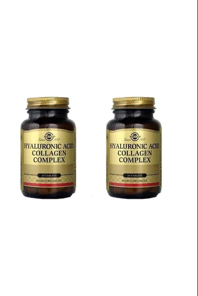 Solgar Hyaluronic Acid Collagen Complex 120 mg 30 Tablet 2 Adet ürün görseli 1