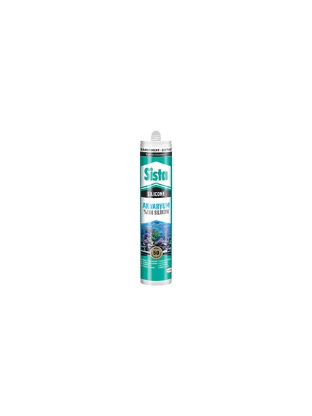 Sista Akvaryum Silikon Şeffaf 310 ml ürün görseli 1