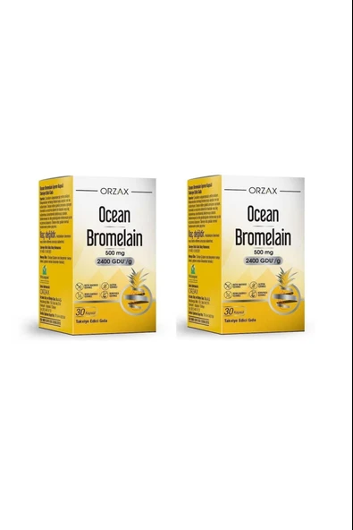 Ocean Bromelain 500 mg 30 Kapsül 2 Adet ürün görseli 1
