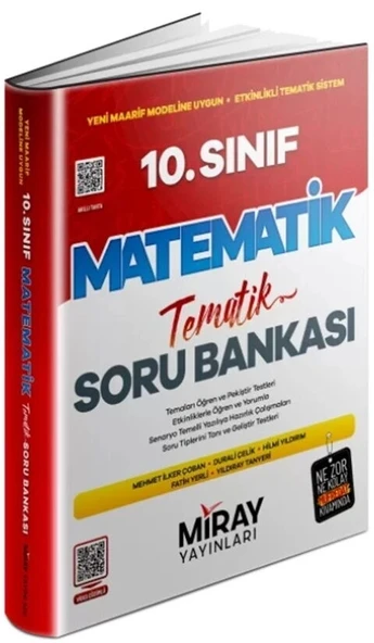 Miray 10.Sınıf Matematik Tematik Soru Bankası ürün görseli 1