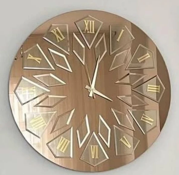 ÇİFT ELMAS SAAT (BRONZ) ürün görseli 1