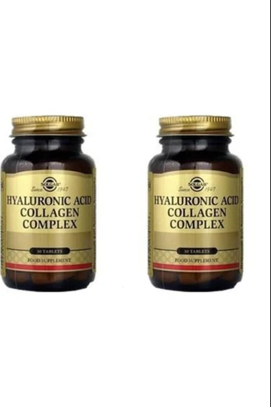Solgar Hyaluronic Acid Collagen Complex 120 mg 30 Tablet 2 Adet ürün görseli 1