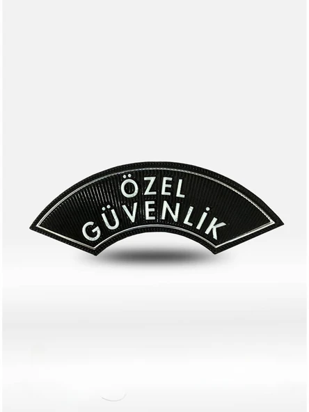 Özel Güvenlik 3D Kol Arması, Yeni Model Tip, Standart Ölçü ürün görseli 1