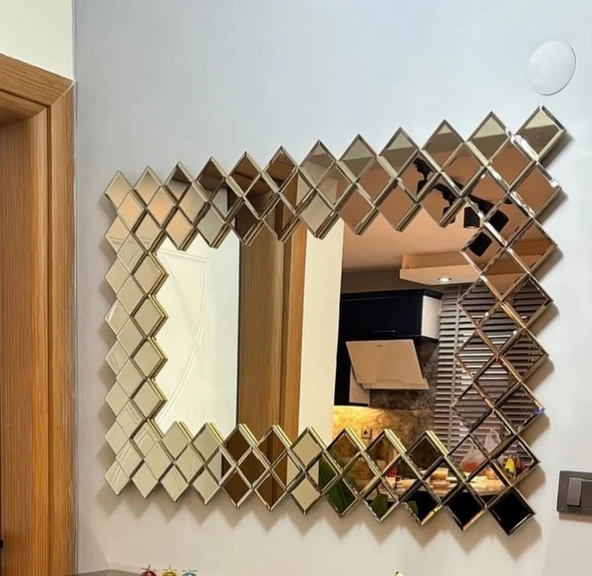 80*140CM KLASİK AYNA (BRONZ) ürün görseli 1