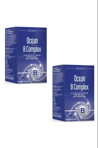 Ocean B Complex 50 Kapsül 2 Adet ürün görseli 1
