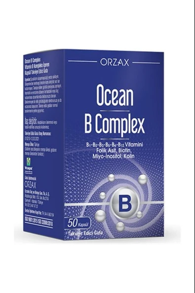 Ocean B Complex 50 Kapsül - Resim 2