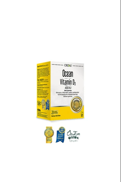 Ocean Vitamin D3 400 IU Sprey ürün görseli 1