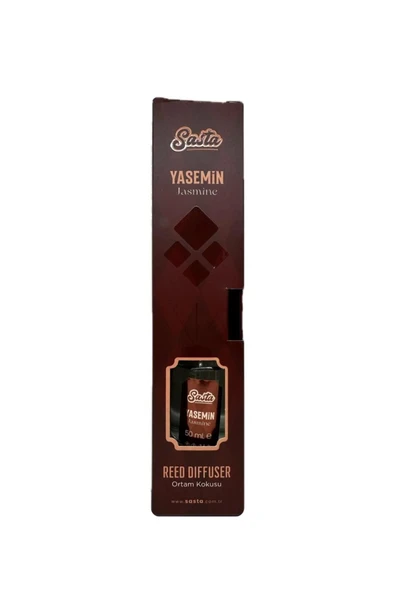 Sasta Yasemin Kokulu Bambu Çubuklu Ortam, Oda Kokusu 50 ml ürün görseli 1