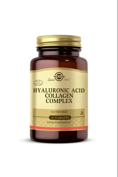 Solgar Hyaluronic Acid Collagen Complex 120 mg 30 Tablet ürün görseli 1
