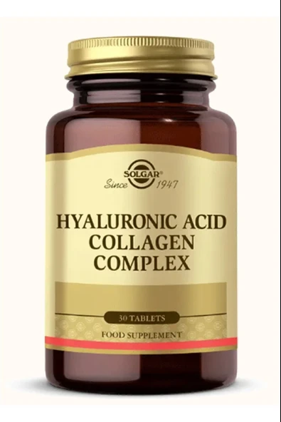 Solgar Hyaluronic Acid Collagen Complex 120 mg 30 Tablet ürün görseli 1